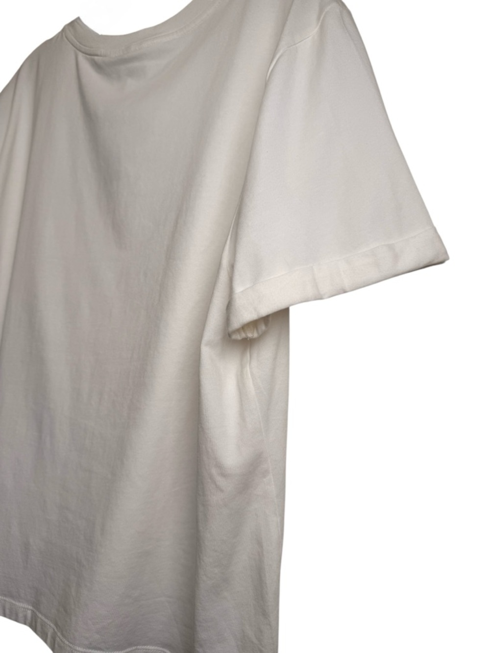 On 34th White Washed Rhinestone Trim Pocket Tee Shirt Size XL NWT - Picture 5 of 5